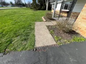 Spring Cleaning includes walkways and decks