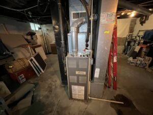 checking the HVAC